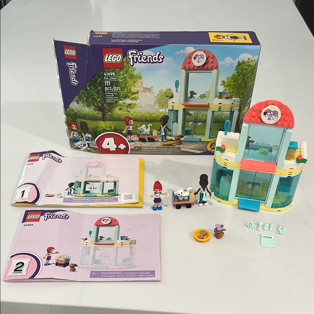 LEGO Friends Pet Clinic Building Set - Multicolor